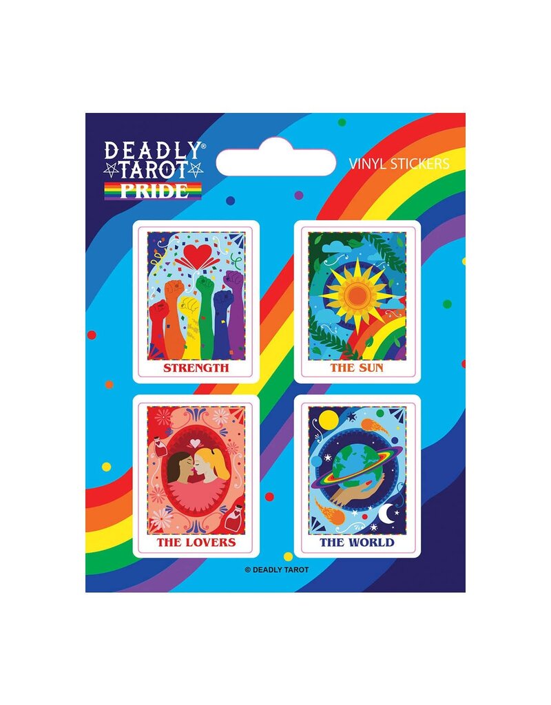 Deadly Tarot Pride - Vinyl Sticker Set
