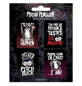 Psycho Penguin - Vinyl Sticker Set