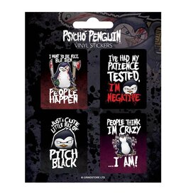 Psycho Penguin - Vinyl Sticker Set