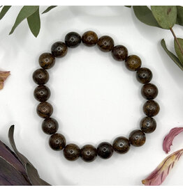 Bead Bracelet 8mm - Bronzite