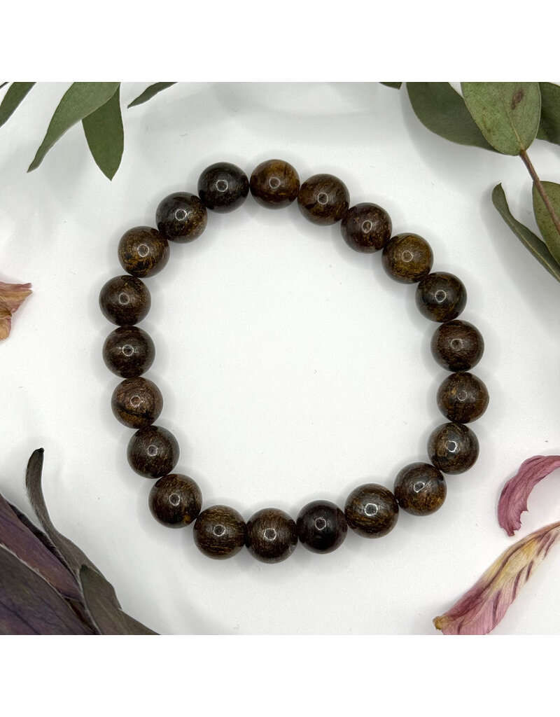 Bead Bracelet 8mm - Bronzite
