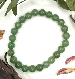 Bead Bracelet 8mm - Green Aventurine