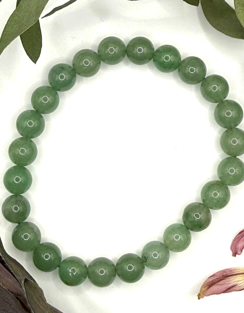 Bead Bracelet 8mm - Green Aventurine