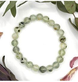 Bead Bracelet 8mm - Prehnite