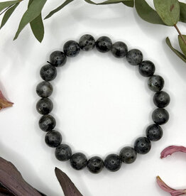 Bead Bracelet 8mm - Larvikite