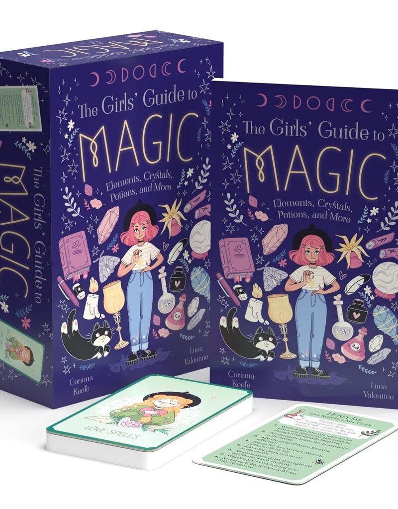The Girls' Guide to Magic: Inspirational Book with 52 Spell Cards