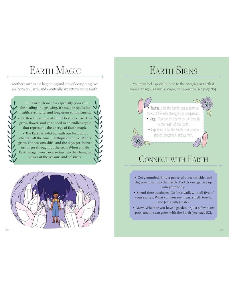 The Girls' Guide to Magic: Inspirational Book with 52 Spell Cards