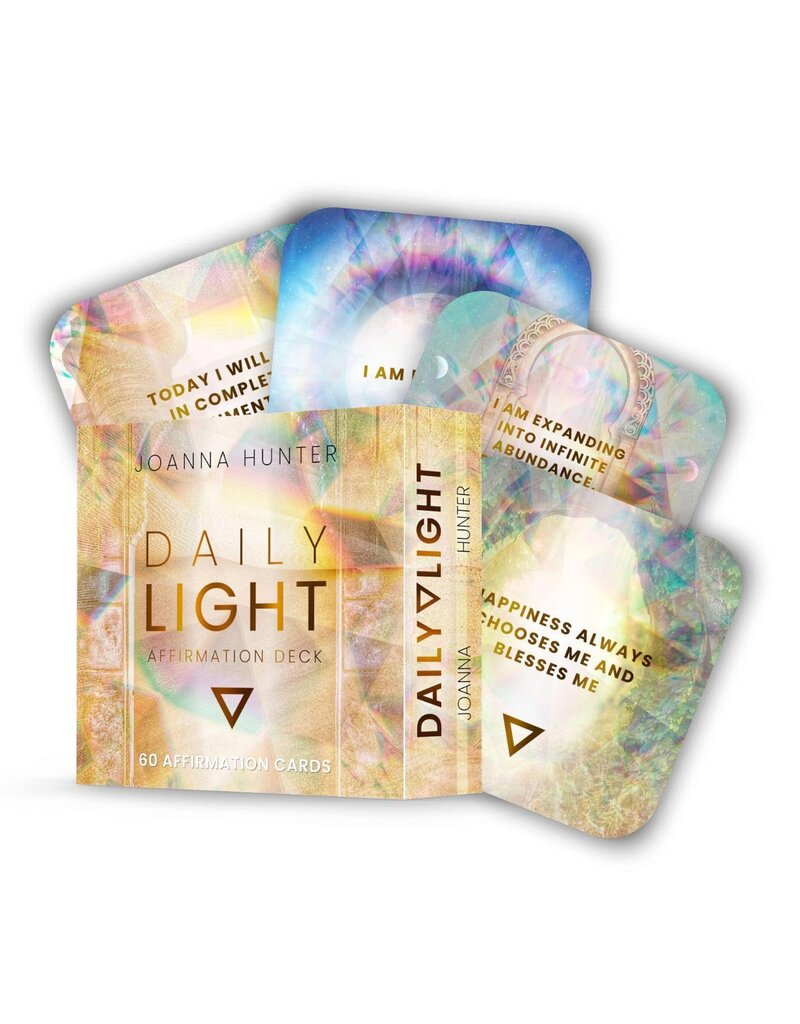 Daily Light Affirmation Deck: Quotes to Shift Your Consciousness (60 Full-Color Affirmation Cards)