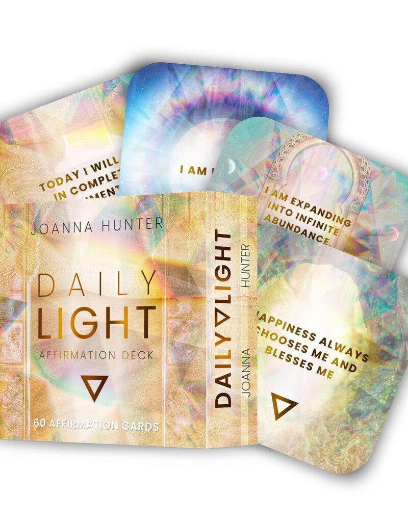 Daily Light Affirmation Deck: Quotes to Shift Your Consciousness (60 Full-Color Affirmation Cards)