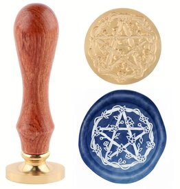 Wax Seal Stamp - Pentagram with Ivy