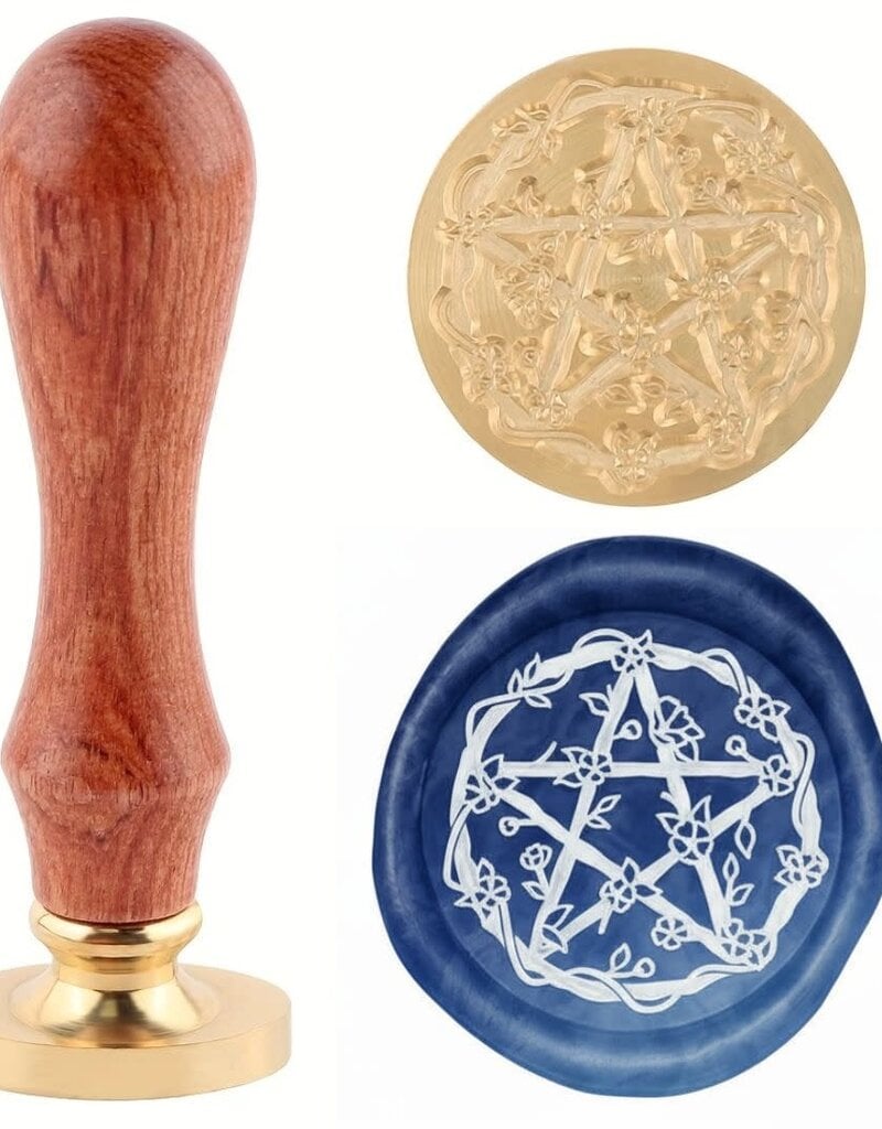 Wax Seal Stamp - Pentagram with Ivy