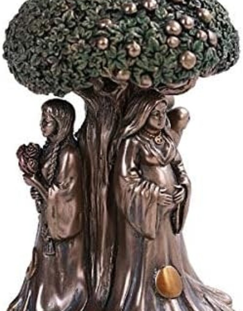 Triple Goddess Tree of Life Bronze