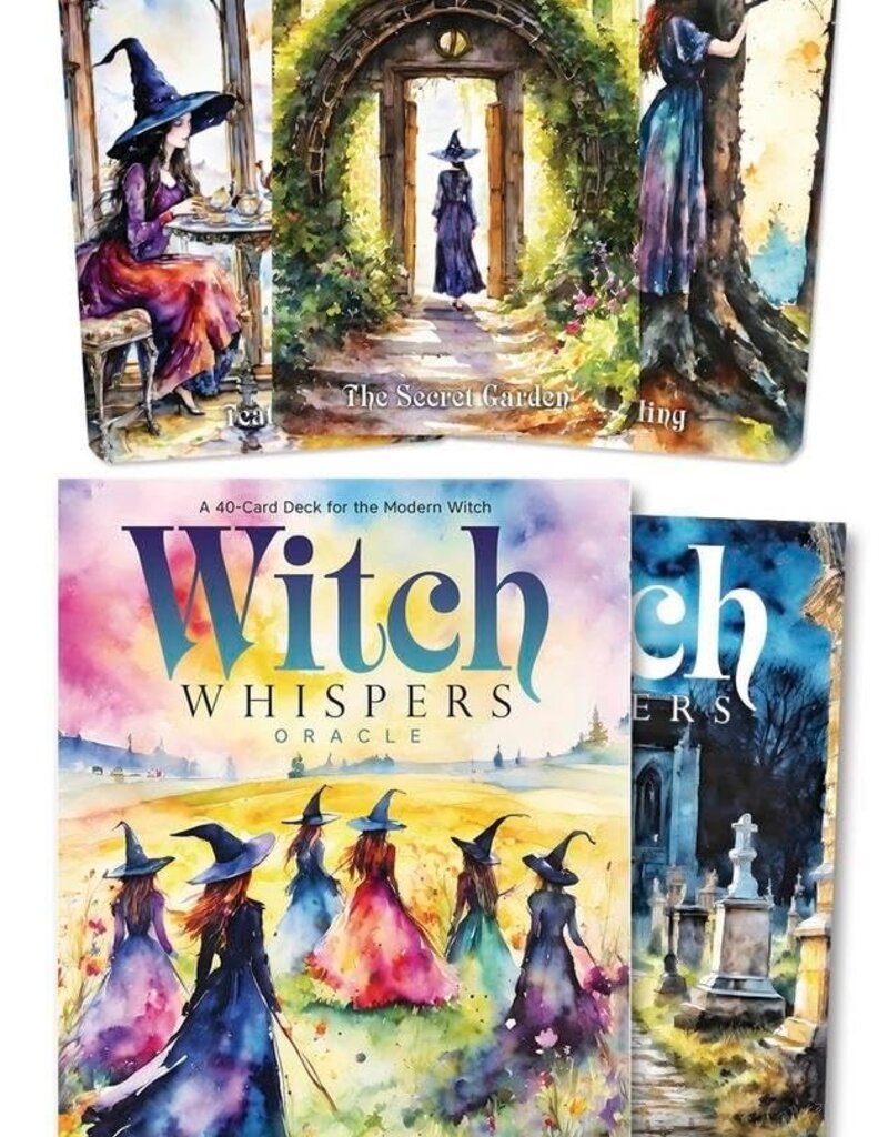 Witch Whispers Oracle: A 40-Card Deck for the Modern Witch