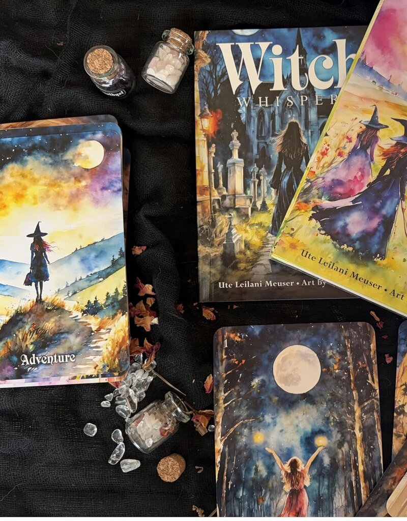 Witch Whispers Oracle: A 40-Card Deck for the Modern Witch