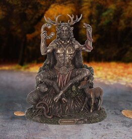 Veronese Design Cernunnos and Animals 23 cm  - Bronze