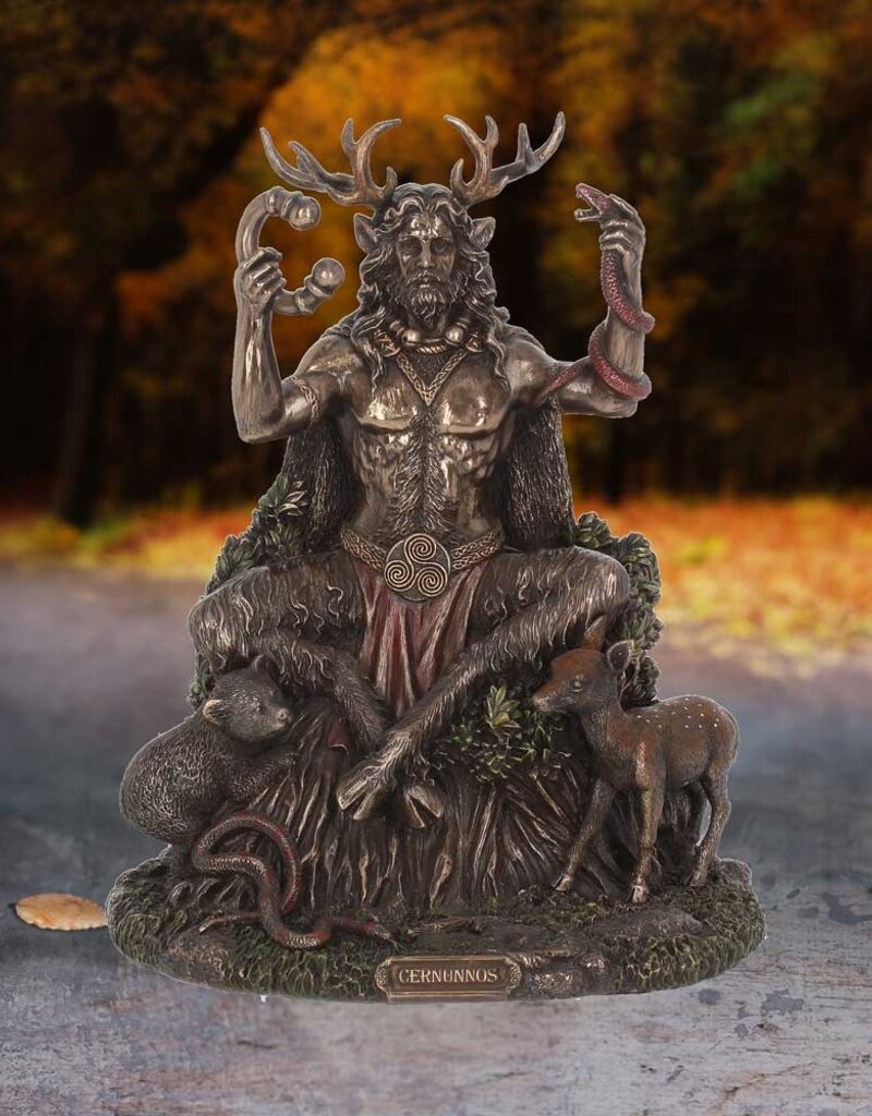 Veronese Design Cernunnos and Animals 23 cm  - Bronze