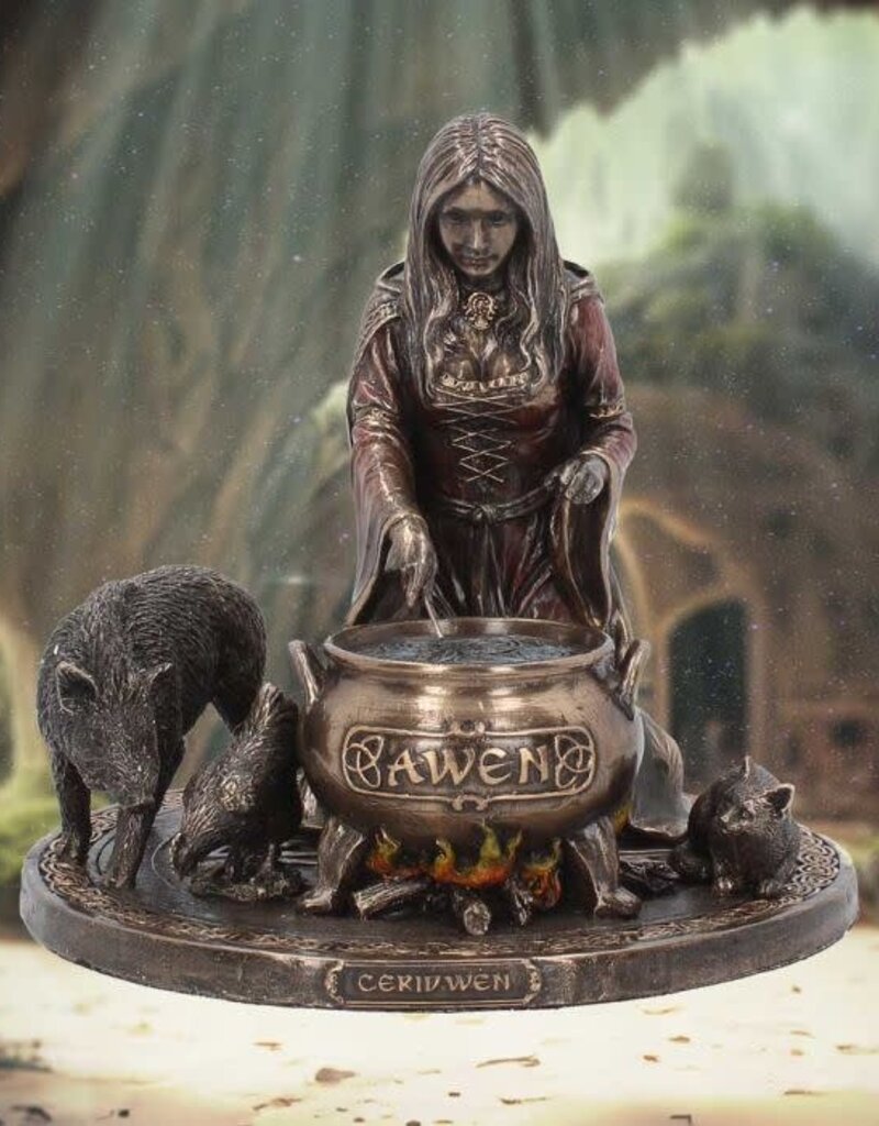 Veronese Design Ceridwen Goddess of Transformation 17 cm - Bronze