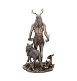 Veronese Design Herne and Animals 30 cm - Bronze (K1*)
