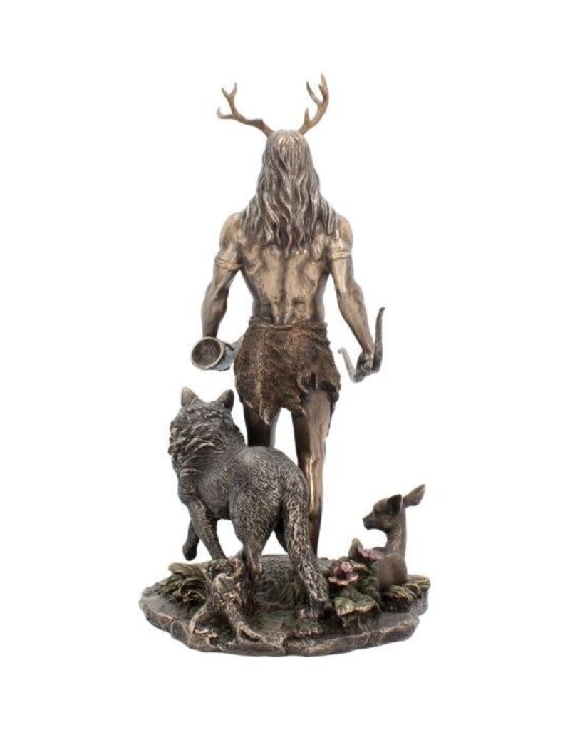 Veronese Design Herne and Animals 30 cm - Bronze (K1*)