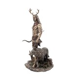 Veronese Design Herne and Animals 30 cm - Bronze (K1*)