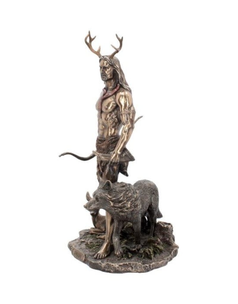 Veronese Design Herne and Animals 30 cm - Bronze (K1*)