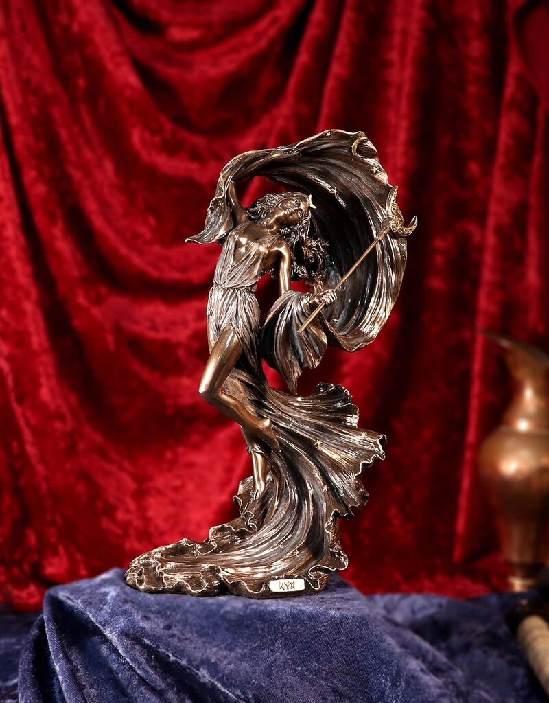 Veronese Design Nyx Goddess of the Night - 27.5 cm - Bronze