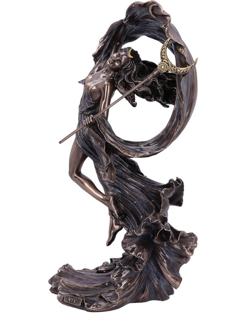Veronese Design Nyx Goddess of the Night - 27.5 cm - Bronze