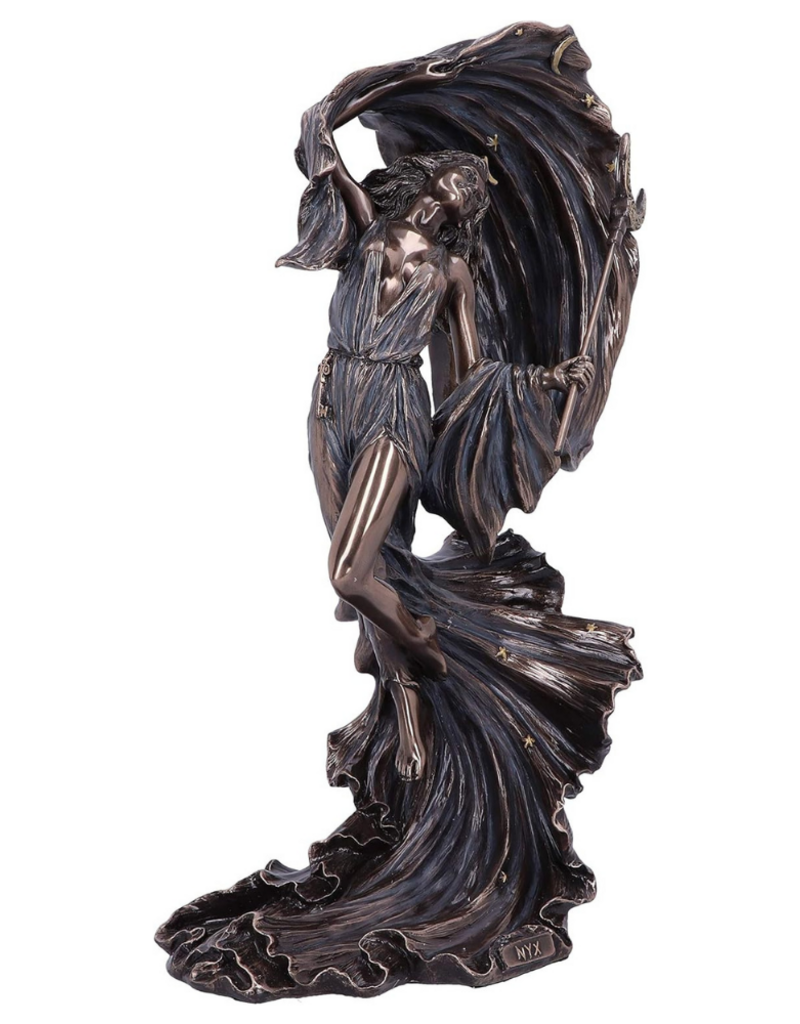 Veronese Design Nyx Goddess of the Night - 27.5 cm - Bronze