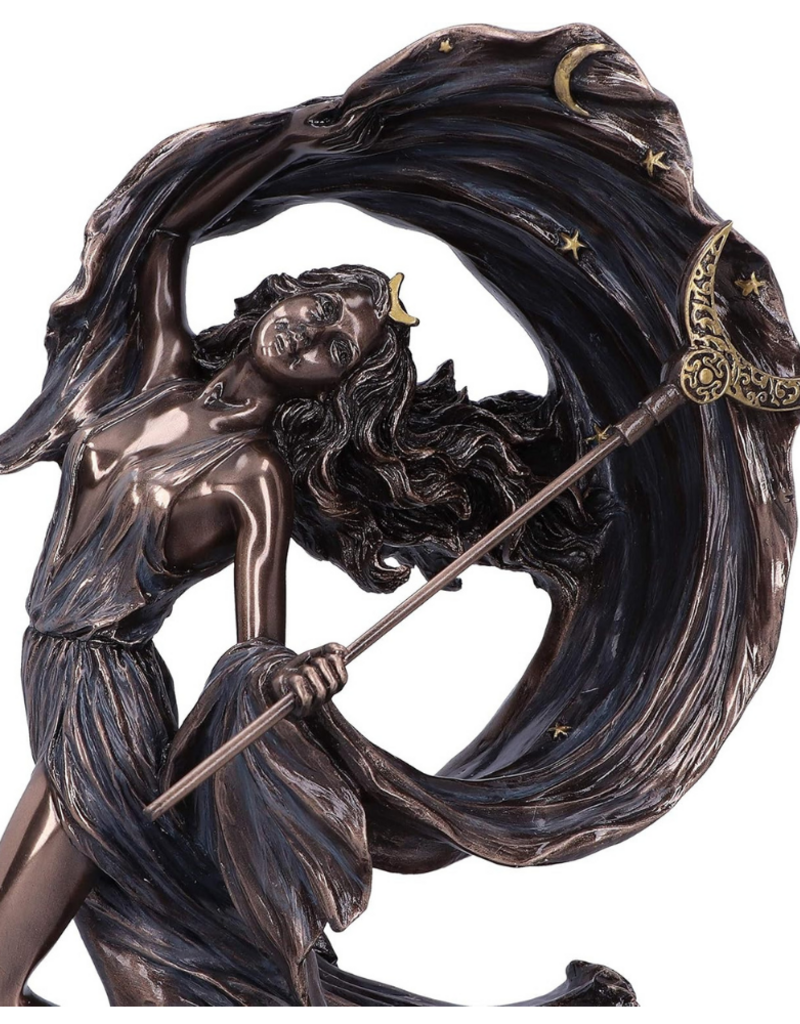 Veronese Design Nyx Goddess of the Night - 27.5 cm - Bronze