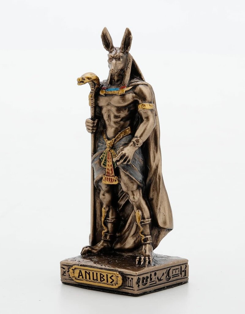 Veronese Design Anubis God of the Afterlife (Mini) 8.3cm
