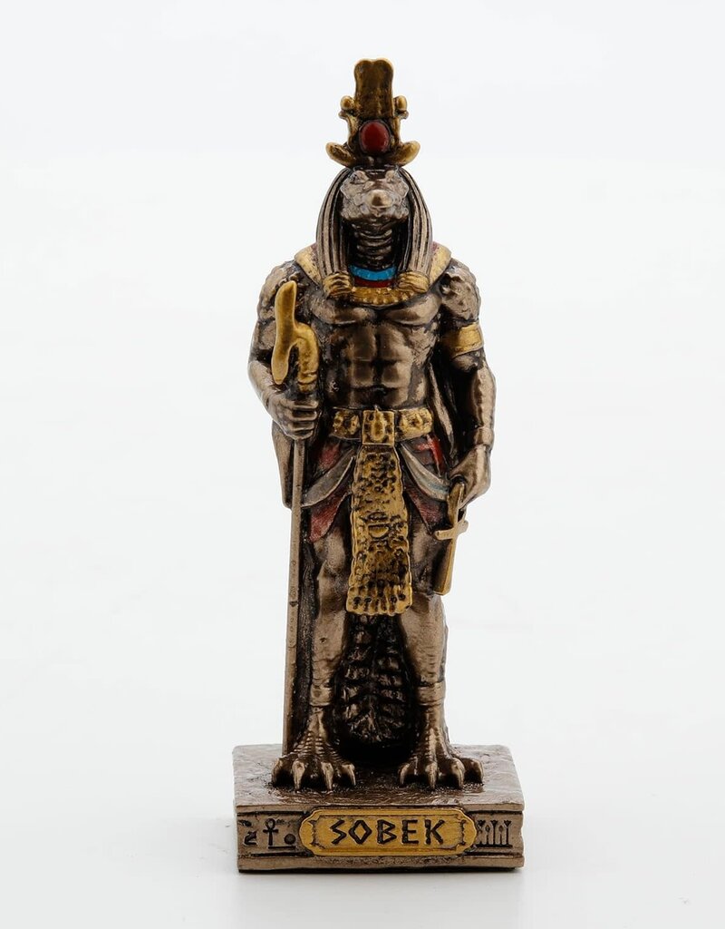 Veronese Design Sobek The Egyptian God of Nile and Protection (Mini)