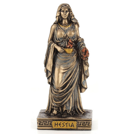 Veronese Design Hestia Goddess of Hearth, Family and Fire (Mini) 8.5 cm