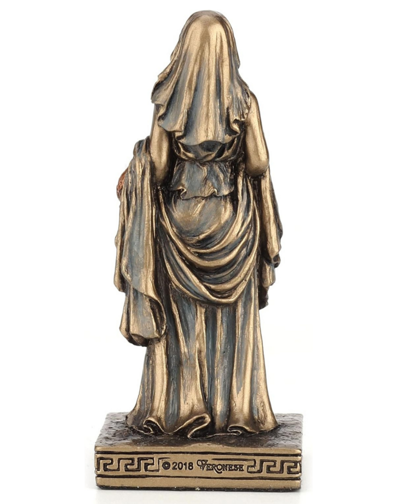 Veronese Design Hestia Goddess of Hearth, Family and Fire (Mini) 8.5 cm