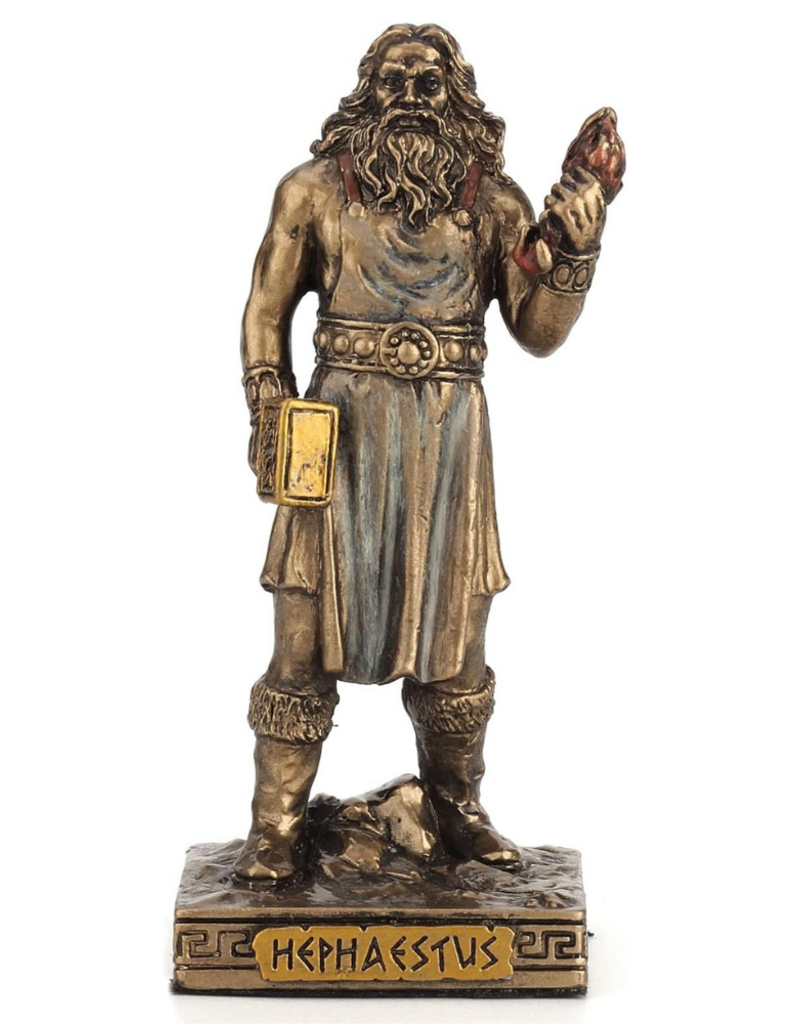 Veronese Design Hephaestus God of Fire and Forge (Mini) 8.7 cm