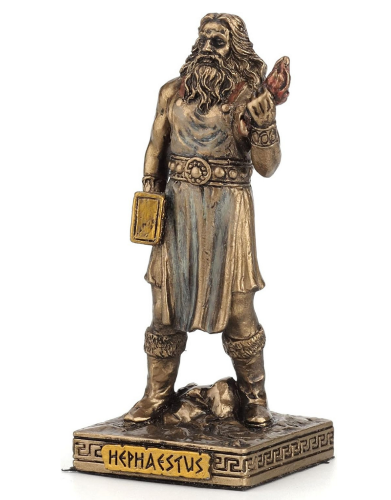 Veronese Design Hephaestus God of Fire and Forge (Mini) 8.7 cm