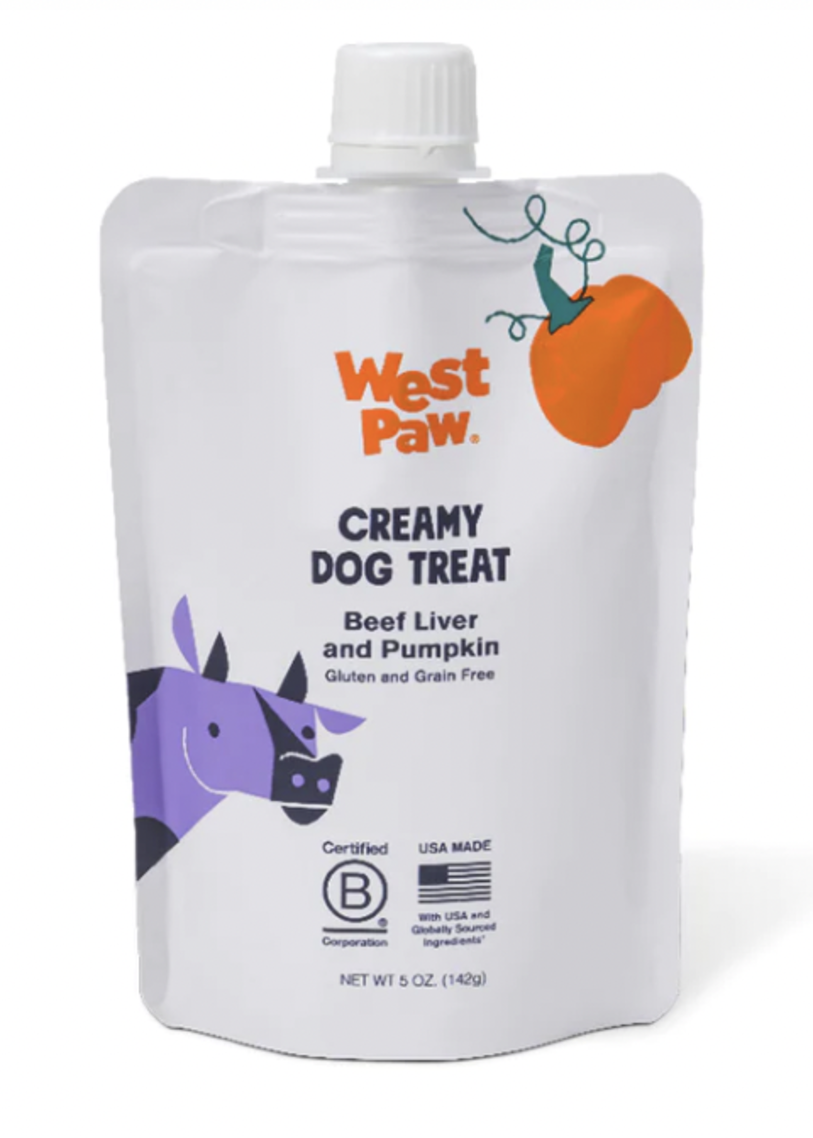 West Paw Beef Liver And Pumpkin Creamy Treat