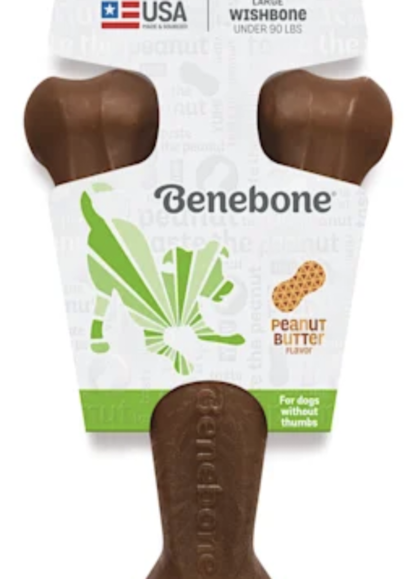 Benebone Large Peanut Butter Regular