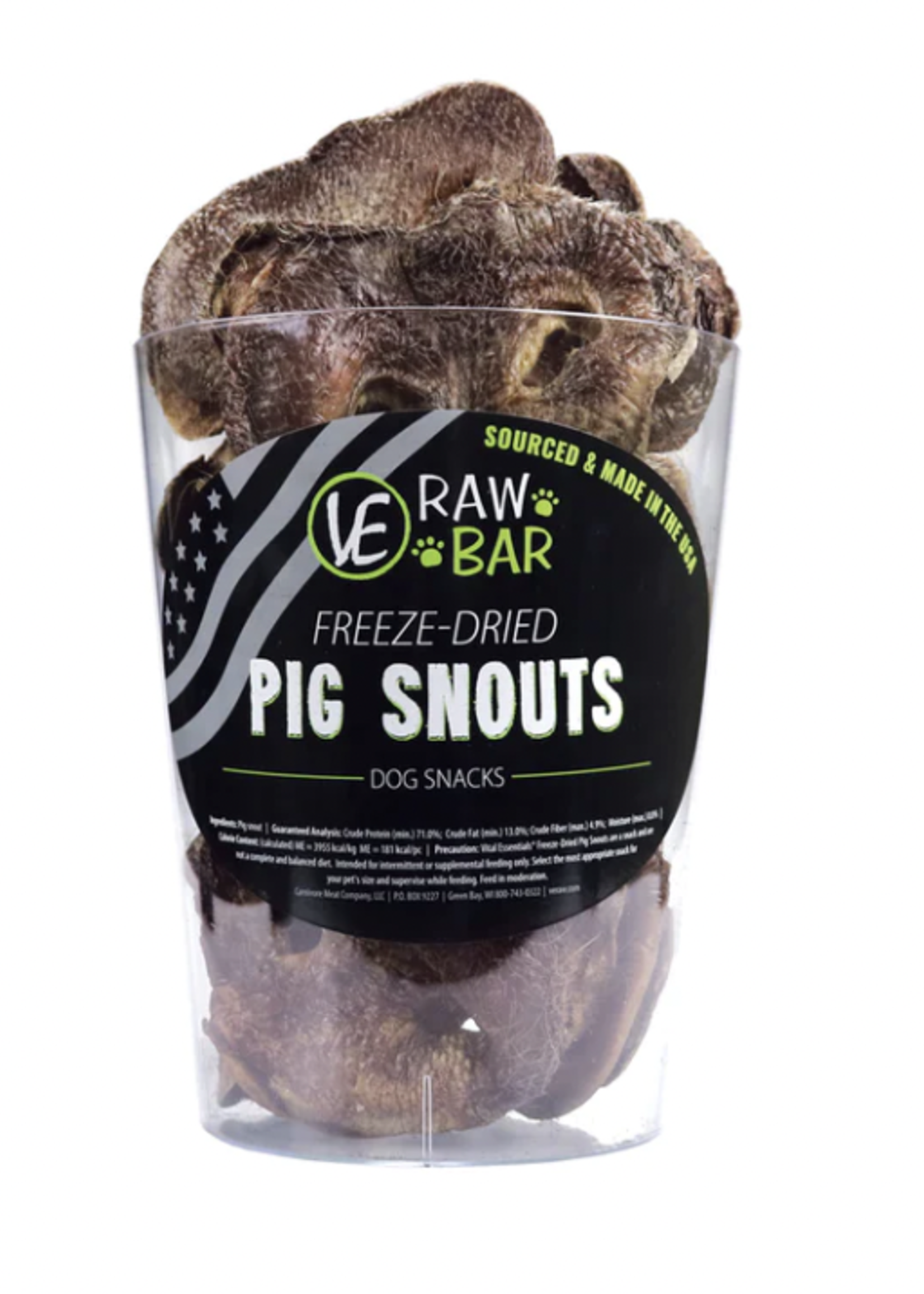 Vital Essentials Freeze Dried Pig Snouts
