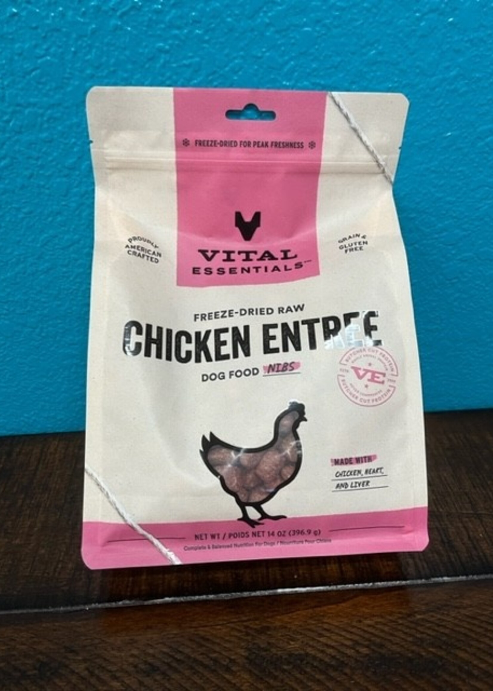 Vital Essentials Freeze Dried Chicken Mini Nibs 14oz
