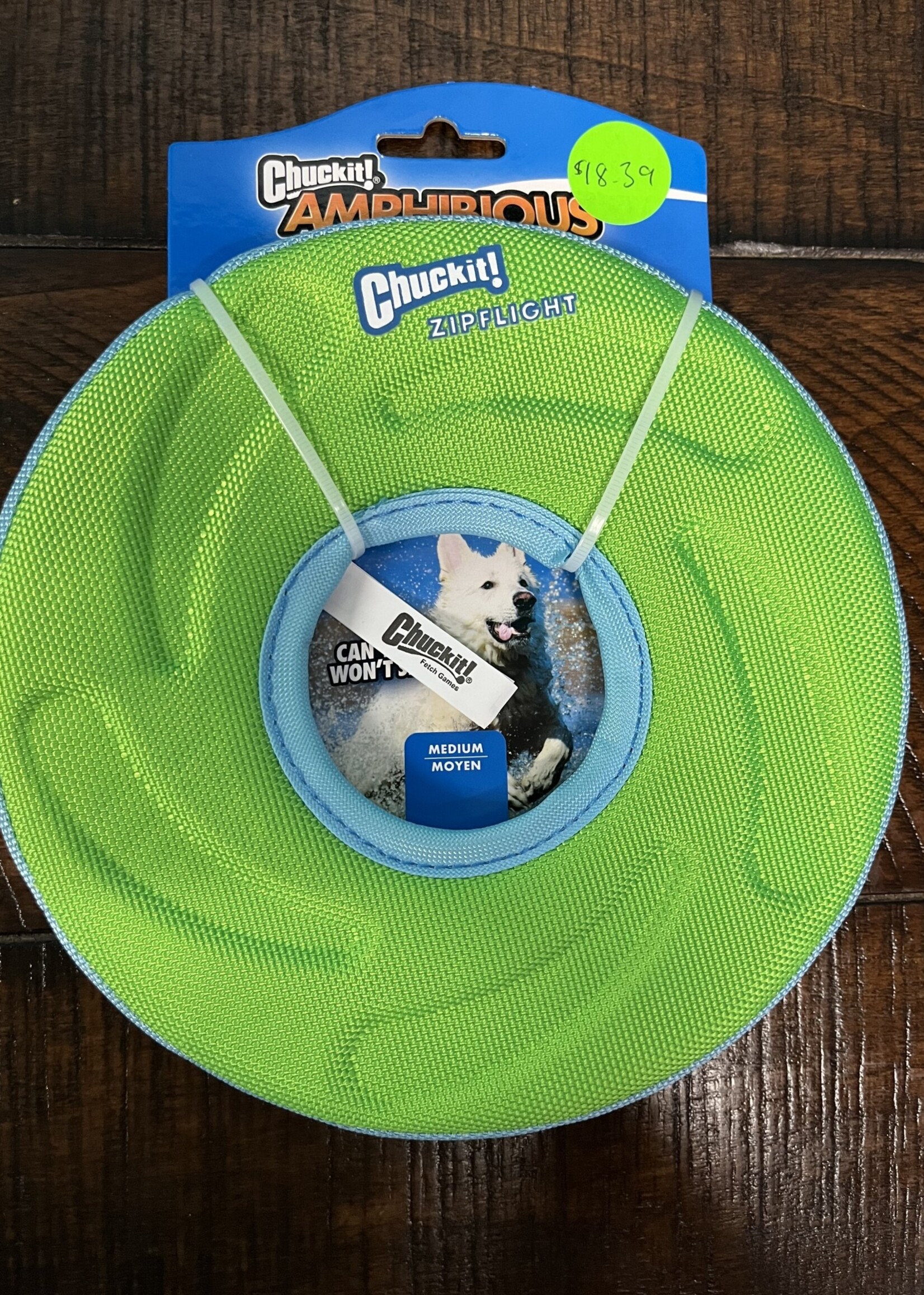 Chuckit Amphibious Zip Flight Frisbee Medium