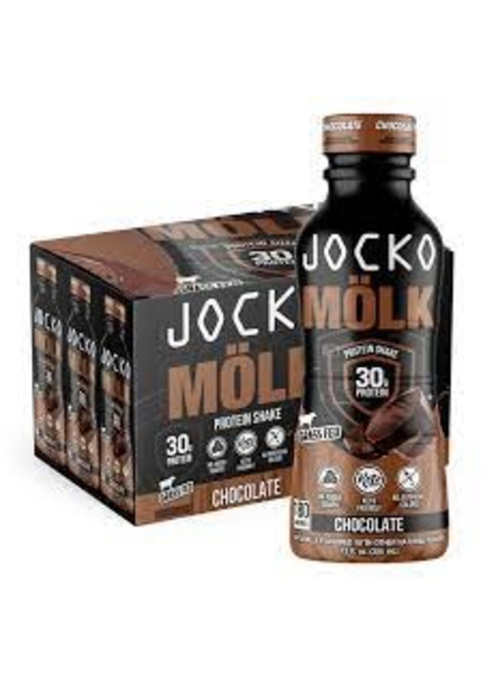 Jocko Fuel Jocko Molk Protein Shake RTD - Box of 12 -