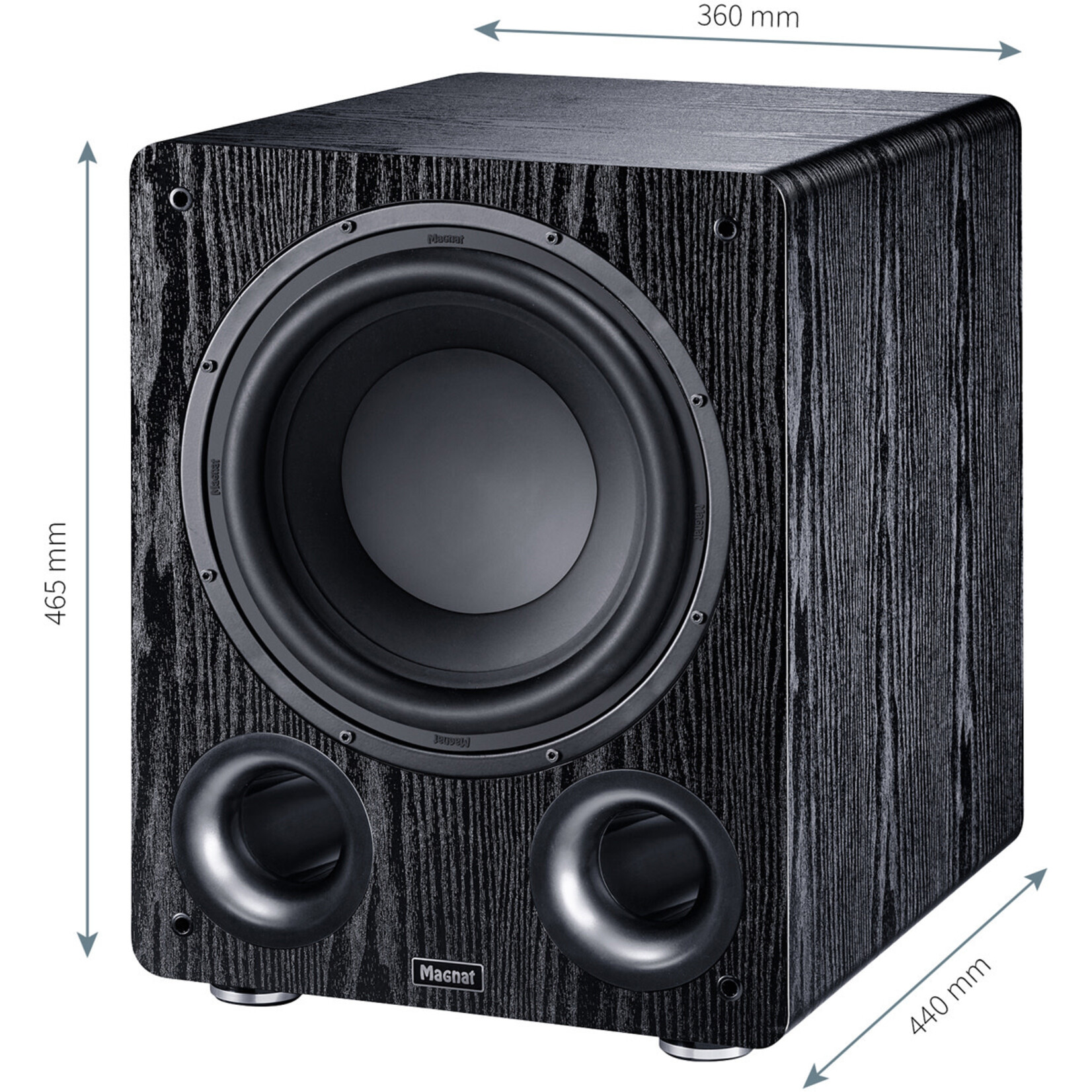 Magnat Magnat Alpha RS 12 Subwoofer (black)