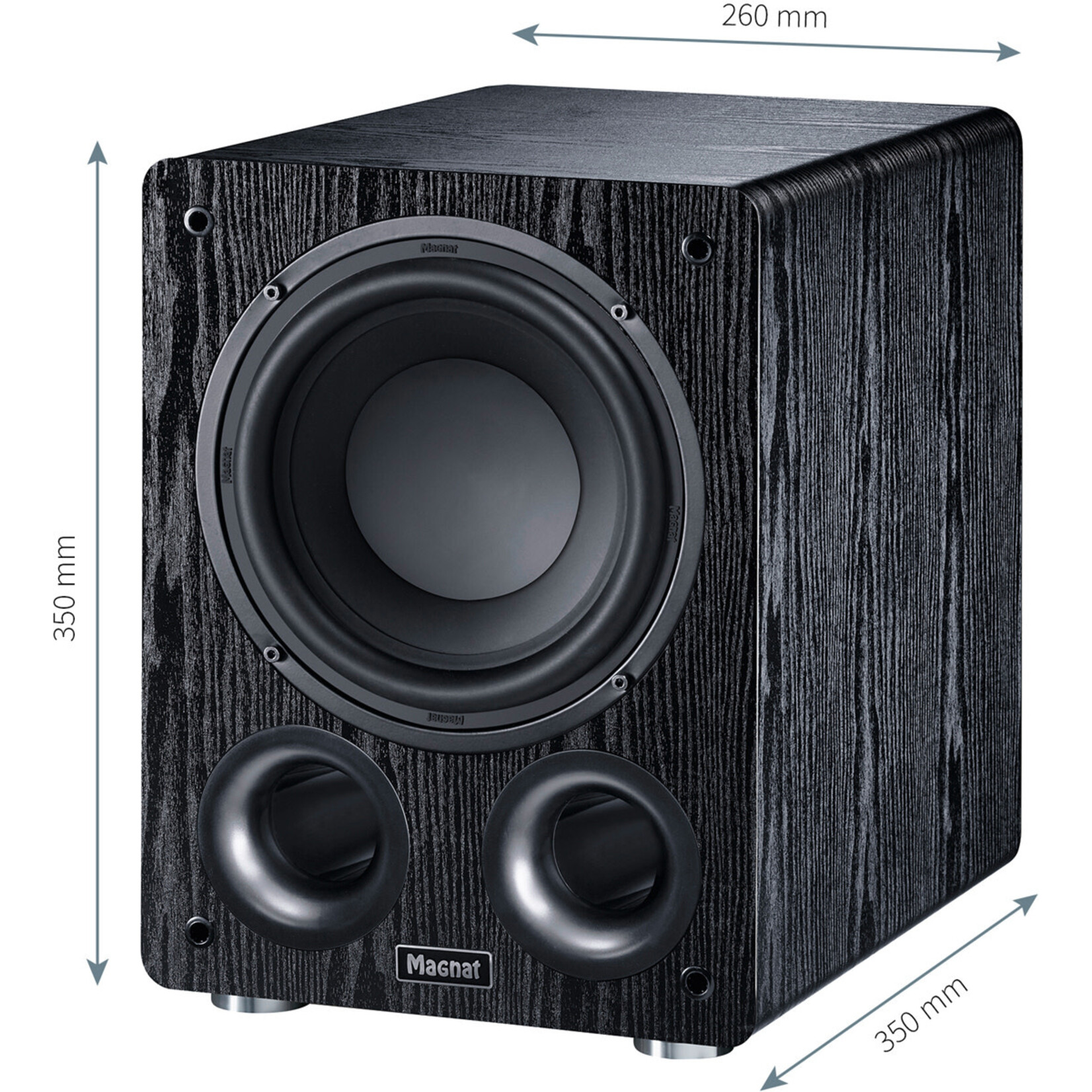 Magnat Magnat Alpha RS 8 Subwoofer (black)