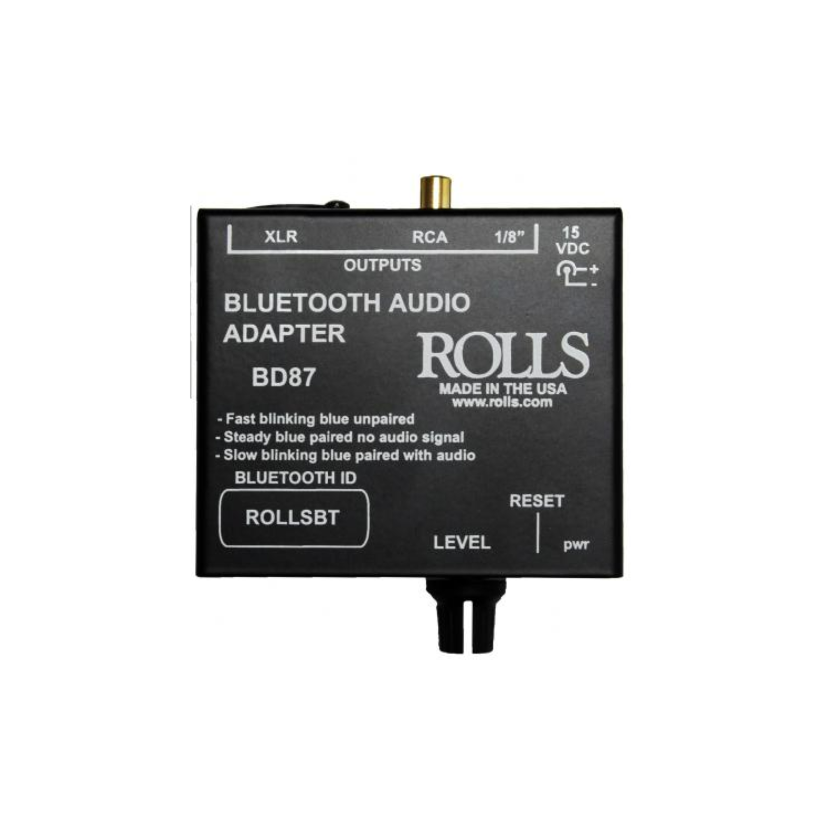 Rolls Rolls BD87 Bluetooth DI Audio Adapter