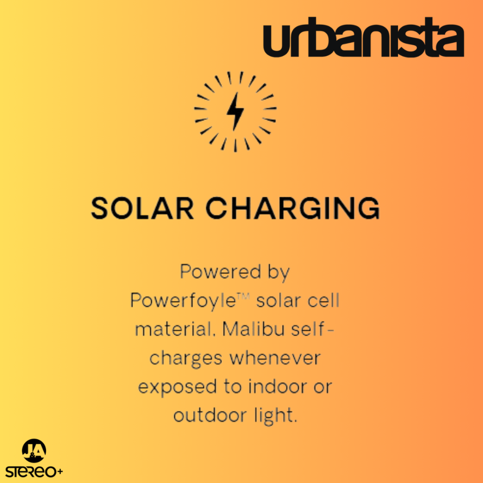 Urbanista Urbanista Malibu Solar Powered Bluetooth Speaker