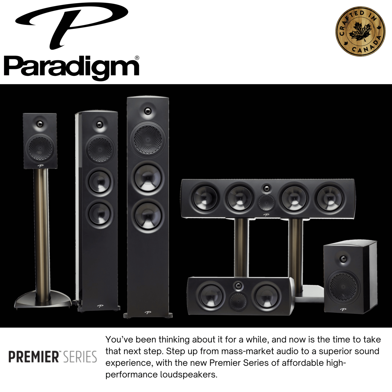 Paradigm Paradigm Premier 200B bookshelf speakers (pair)