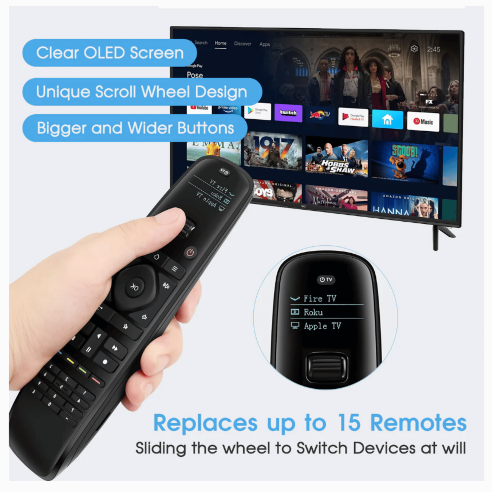 Sofatbaton Sofabaton Universal Remote U2