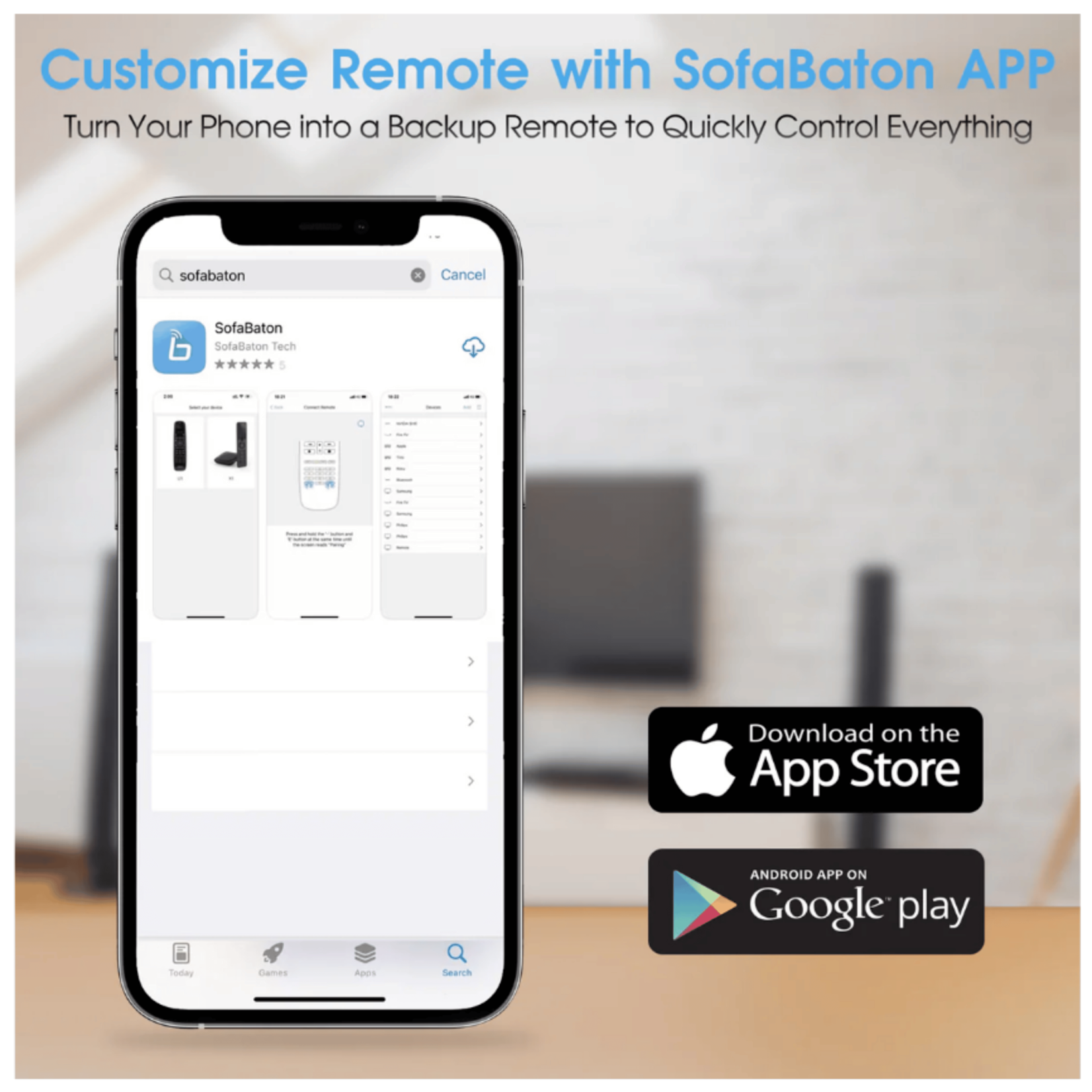 Sofatbaton Sofabaton Universal Remote U2