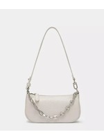 Mini Crocodile Pattern Handbag (White)