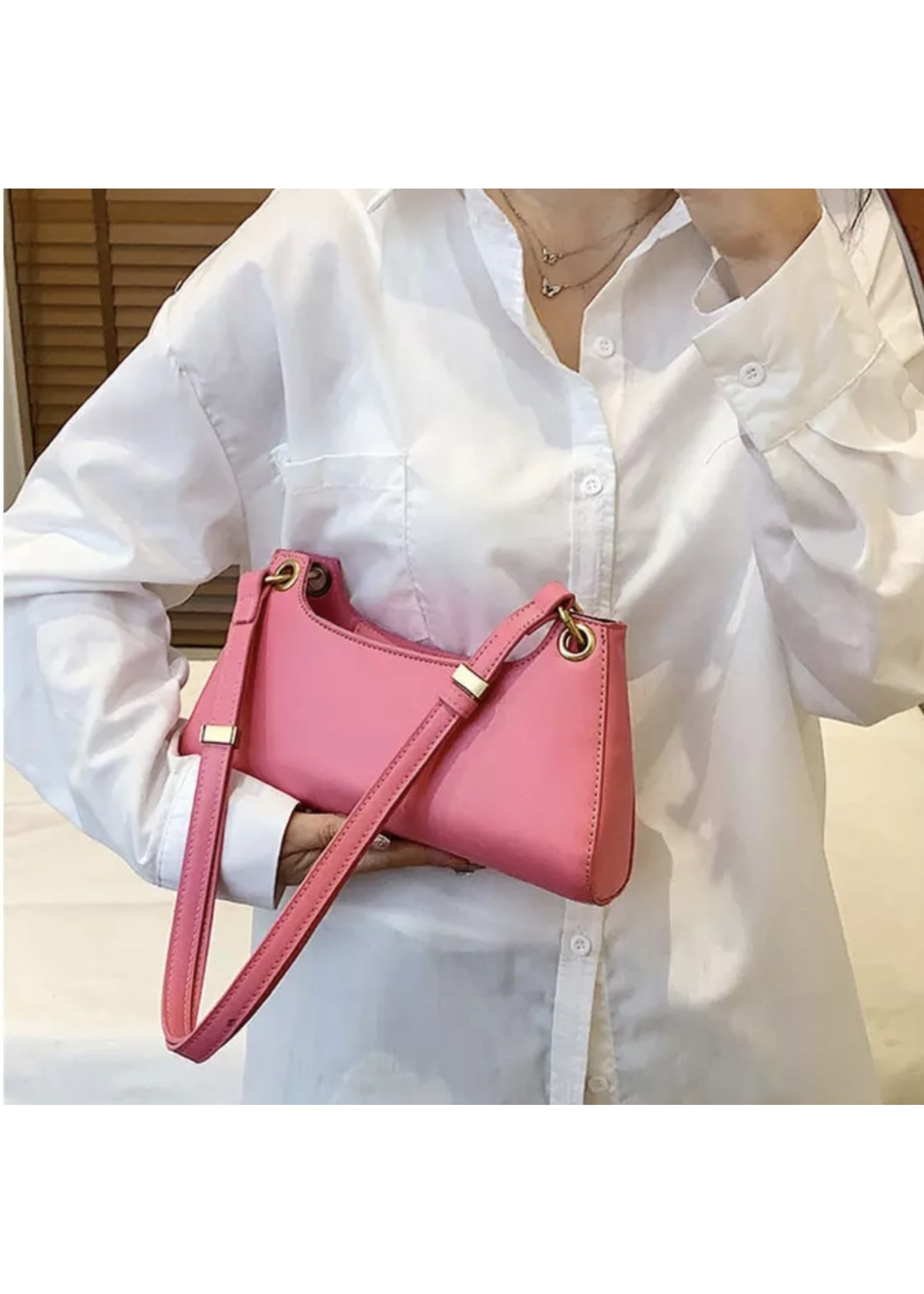 Cross-Body Mini Handbag (Blue)